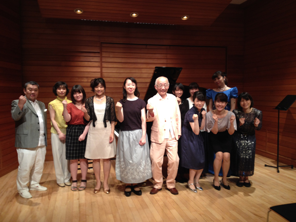 アトリエムジカC試演会2016集合写真