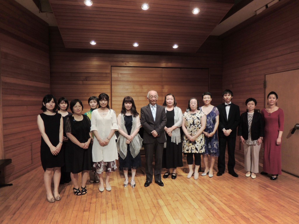 アトリエムジカＣ試演会集合写真20140719