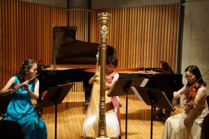 ドビュッシー　フルート、ヴィオラ、ハープによるソナタ